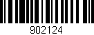 Código de barras (EAN, GTIN, SKU, ISBN): '902124'