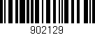 Código de barras (EAN, GTIN, SKU, ISBN): '902129'