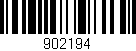 Código de barras (EAN, GTIN, SKU, ISBN): '902194'