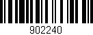 Código de barras (EAN, GTIN, SKU, ISBN): '902240'