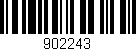 Código de barras (EAN, GTIN, SKU, ISBN): '902243'