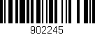 Código de barras (EAN, GTIN, SKU, ISBN): '902245'