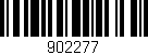 Código de barras (EAN, GTIN, SKU, ISBN): '902277'