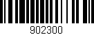 Código de barras (EAN, GTIN, SKU, ISBN): '902300'