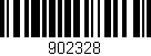 Código de barras (EAN, GTIN, SKU, ISBN): '902328'