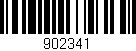 Código de barras (EAN, GTIN, SKU, ISBN): '902341'