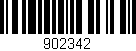 Código de barras (EAN, GTIN, SKU, ISBN): '902342'