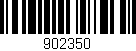 Código de barras (EAN, GTIN, SKU, ISBN): '902350'