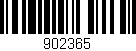 Código de barras (EAN, GTIN, SKU, ISBN): '902365'