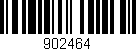Código de barras (EAN, GTIN, SKU, ISBN): '902464'