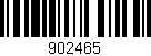 Código de barras (EAN, GTIN, SKU, ISBN): '902465'