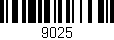 Código de barras (EAN, GTIN, SKU, ISBN): '9025'