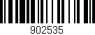 Código de barras (EAN, GTIN, SKU, ISBN): '902535'