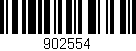 Código de barras (EAN, GTIN, SKU, ISBN): '902554'