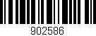 Código de barras (EAN, GTIN, SKU, ISBN): '902586'