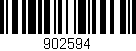 Código de barras (EAN, GTIN, SKU, ISBN): '902594'