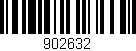 Código de barras (EAN, GTIN, SKU, ISBN): '902632'