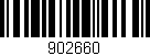 Código de barras (EAN, GTIN, SKU, ISBN): '902660'