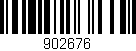 Código de barras (EAN, GTIN, SKU, ISBN): '902676'