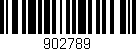 Código de barras (EAN, GTIN, SKU, ISBN): '902789'