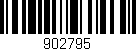 Código de barras (EAN, GTIN, SKU, ISBN): '902795'
