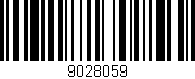Código de barras (EAN, GTIN, SKU, ISBN): '9028059'