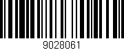 Código de barras (EAN, GTIN, SKU, ISBN): '9028061'