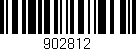 Código de barras (EAN, GTIN, SKU, ISBN): '902812'
