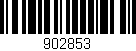 Código de barras (EAN, GTIN, SKU, ISBN): '902853'