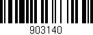 Código de barras (EAN, GTIN, SKU, ISBN): '903140'