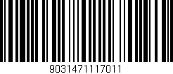 Código de barras (EAN, GTIN, SKU, ISBN): '9031471117011'