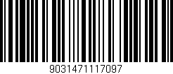 Código de barras (EAN, GTIN, SKU, ISBN): '9031471117097'