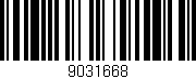 Código de barras (EAN, GTIN, SKU, ISBN): '9031668'