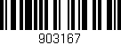 Código de barras (EAN, GTIN, SKU, ISBN): '903167'