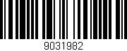 Código de barras (EAN, GTIN, SKU, ISBN): '9031982'