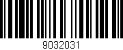 Código de barras (EAN, GTIN, SKU, ISBN): '9032031'