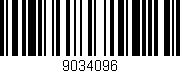 Código de barras (EAN, GTIN, SKU, ISBN): '9034096'