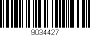 Código de barras (EAN, GTIN, SKU, ISBN): '9034427'