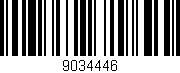 Código de barras (EAN, GTIN, SKU, ISBN): '9034446'