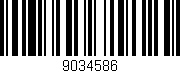 Código de barras (EAN, GTIN, SKU, ISBN): '9034586'