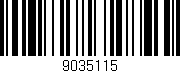 Código de barras (EAN, GTIN, SKU, ISBN): '9035115'