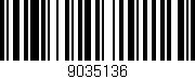 Código de barras (EAN, GTIN, SKU, ISBN): '9035136'