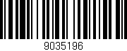 Código de barras (EAN, GTIN, SKU, ISBN): '9035196'