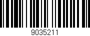 Código de barras (EAN, GTIN, SKU, ISBN): '9035211'