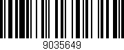 Código de barras (EAN, GTIN, SKU, ISBN): '9035649'