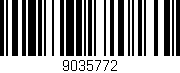 Código de barras (EAN, GTIN, SKU, ISBN): '9035772'