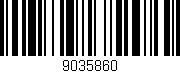 Código de barras (EAN, GTIN, SKU, ISBN): '9035860'