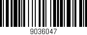 Código de barras (EAN, GTIN, SKU, ISBN): '9036047'