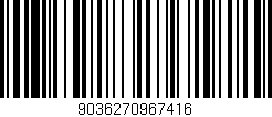 Código de barras (EAN, GTIN, SKU, ISBN): '9036270967416'