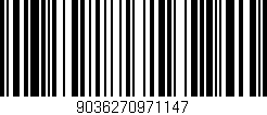 Código de barras (EAN, GTIN, SKU, ISBN): '9036270971147'